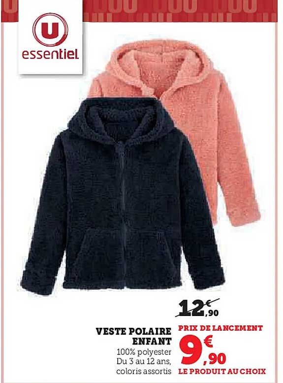 VESTE POLAIRE ENFANT