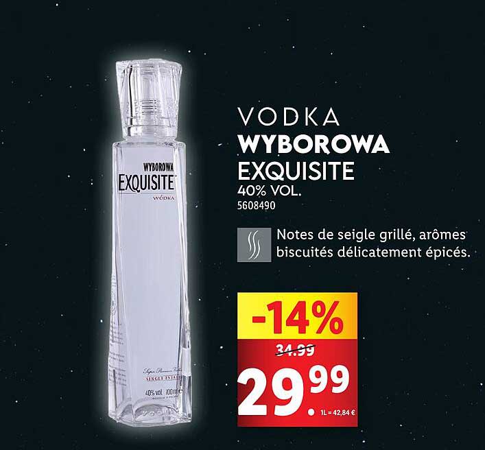 VODKA WYBOROWA EXQUISITE