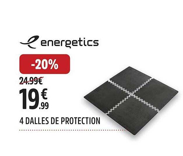 4 DALLES DE PROTECTION