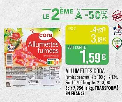 ALLUMETTES CORA