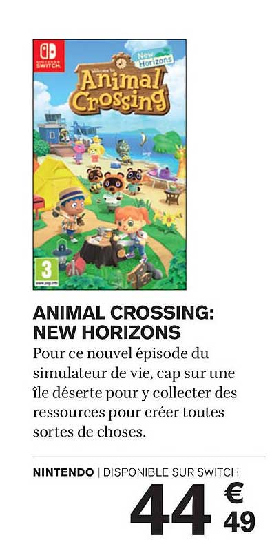 ANIMAL CROSSING: NEW HORIZONS