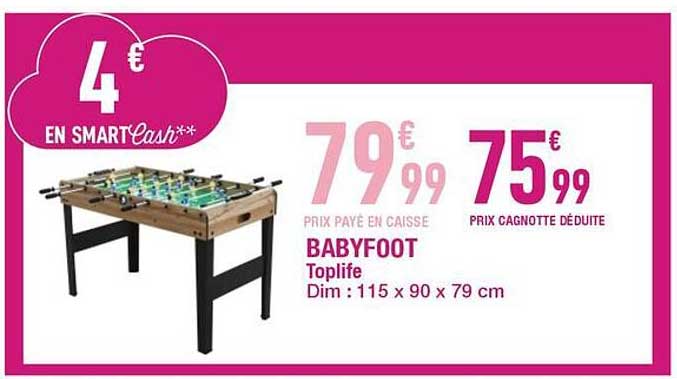 BABYFOOT Toplife