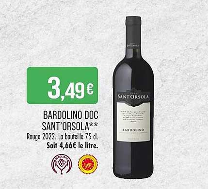 BARDOLINO DOC SANT'ORSOLA