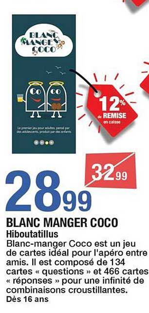 BLANC MANGER COCO