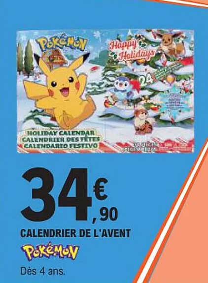 CALENDRIER DE L'AVENT