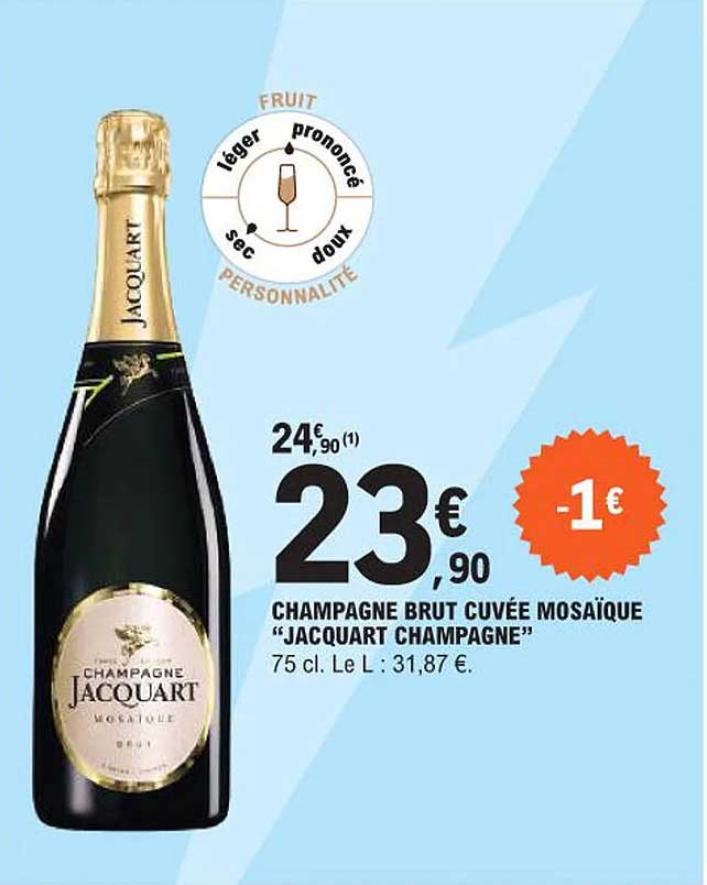 CHAMPAGNE BRUT CUVÉE MOSAÏQUE "JACQUART CHAMPAGNE"