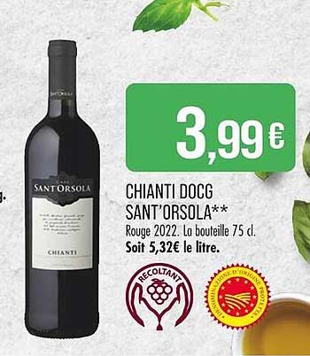 CHIANTI DOCG SANT'ORSOLA**