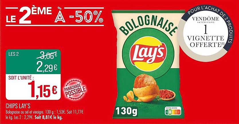 CHIPS LAY'S Bolognonaise