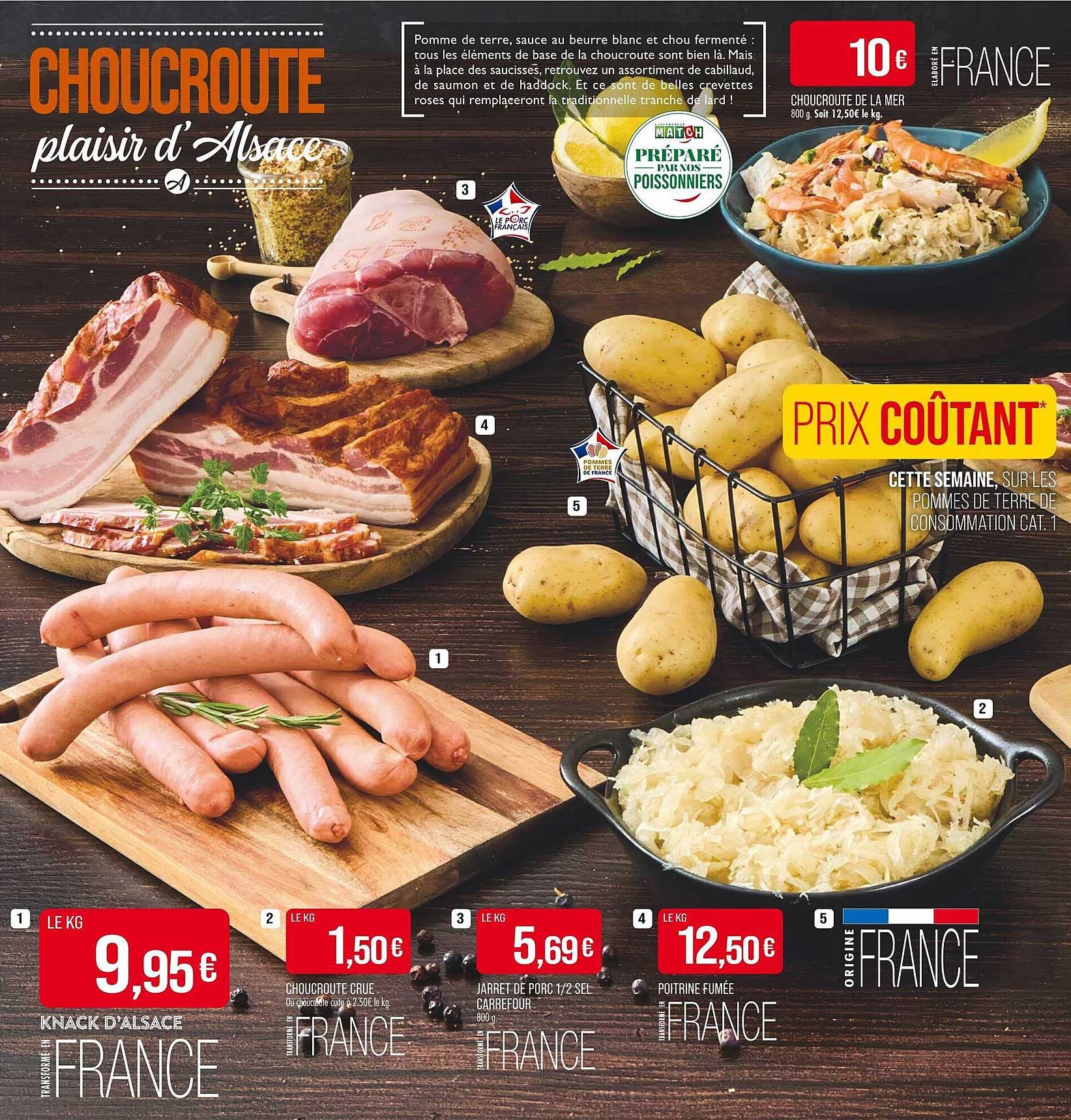 CHOUCROUTE plaisir d'Alsace