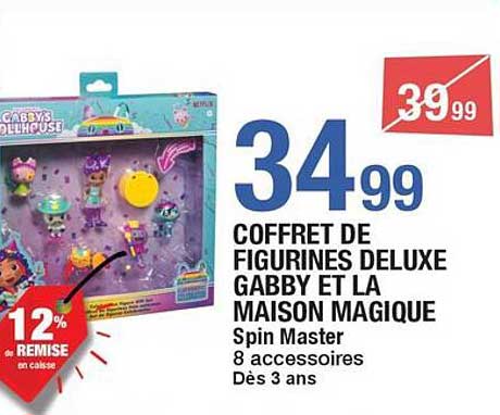 COFFRET DE FIGURINES DELUXE GABBY ET LA MAISON MAGIQUE