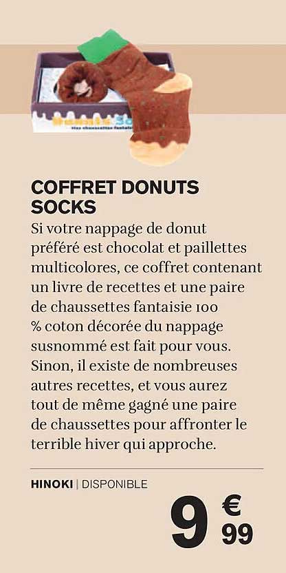 COFFRET DONUTS SOCKS