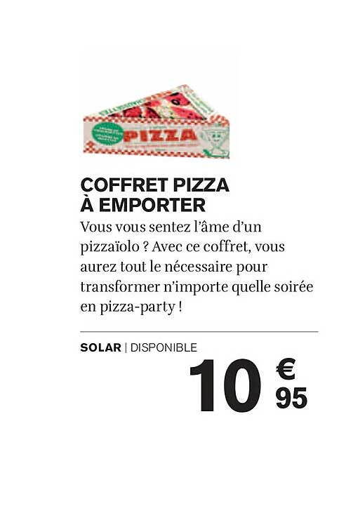 COFFRET PIZZA À EMPORTER