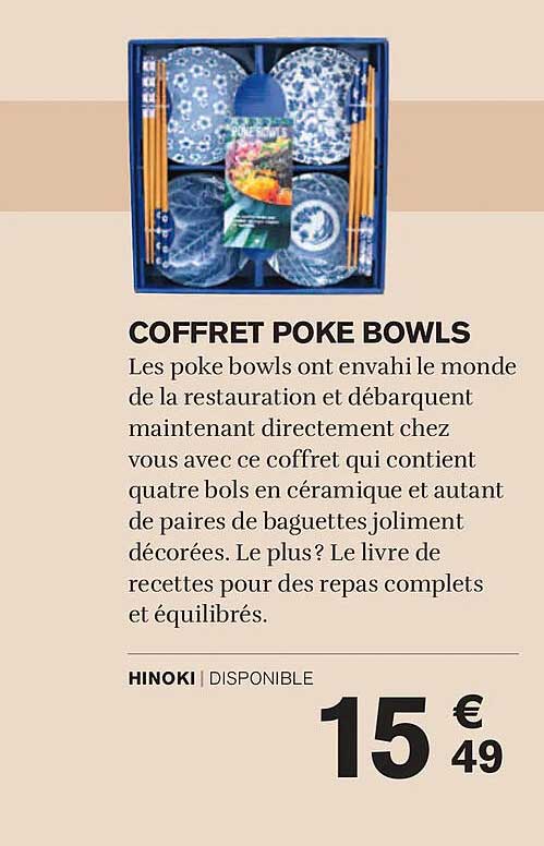 COFFRET POKE BOWLS