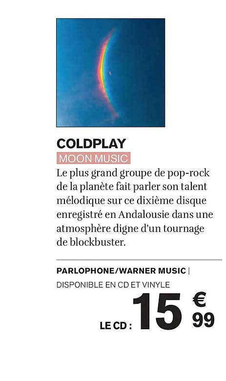 COLDPLAY MOON MUSIC