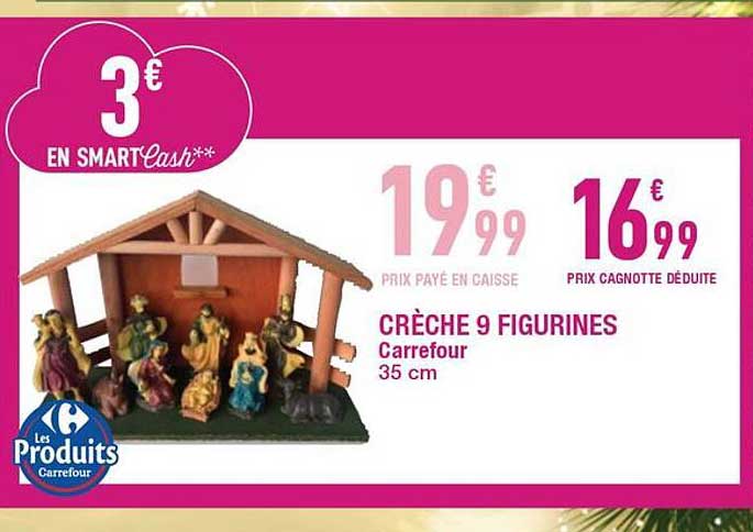 CRÈCHE 9 FIGURINES