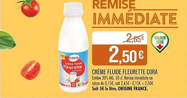 CRÈME FLUIDE FLEURETTE CORA