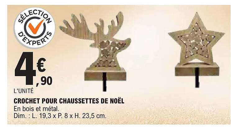 CROCHET POUR CHAUSSETTES DE NOËL