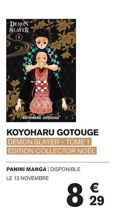 DEMON SLAYER – TOME 1 ÉDITION COLLECTOR NOËL