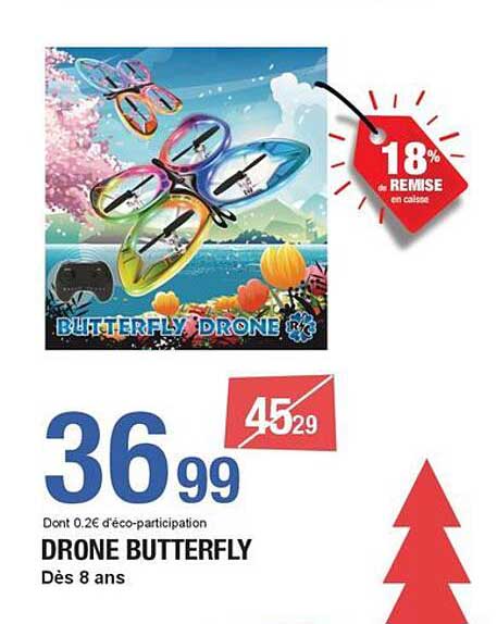 DRONE BUTTERFLY