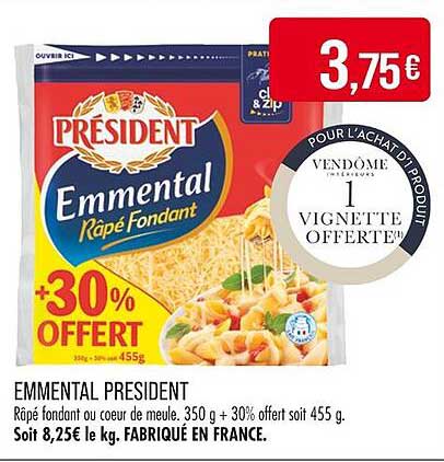 EMMENTAL PRÉSIDENT