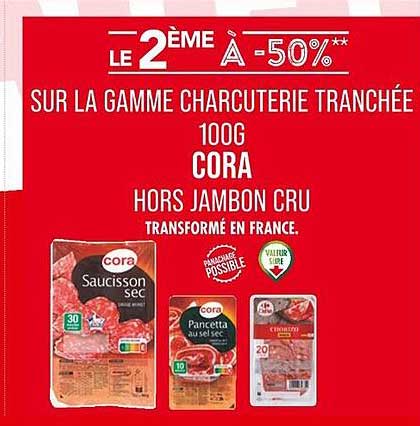 GAMME CHARCUTERIE TRANCHÉE