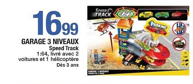 GARAGE 3 NIVEAUX Speed Track