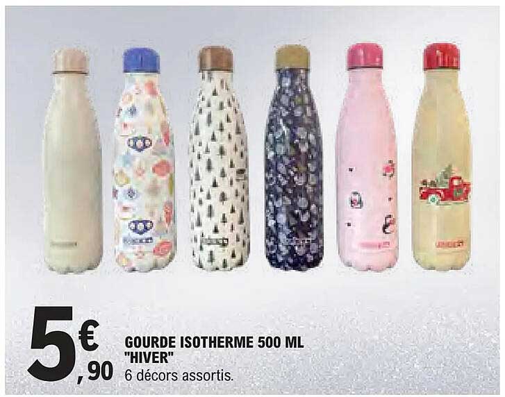 GOURDE ISOTHERME 500 ML "HIVER"