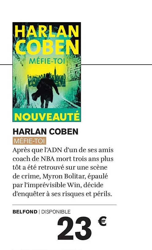 Harlan Coben Méfie-toi