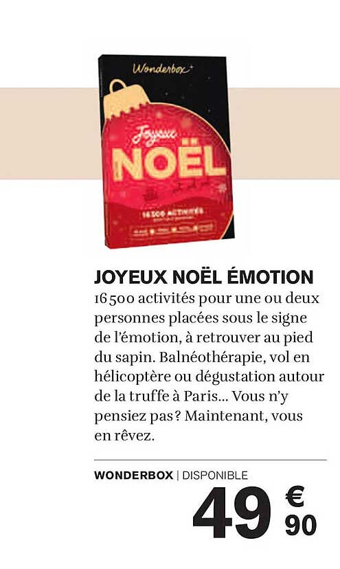 JOYEUX NOËL ÉMOTION