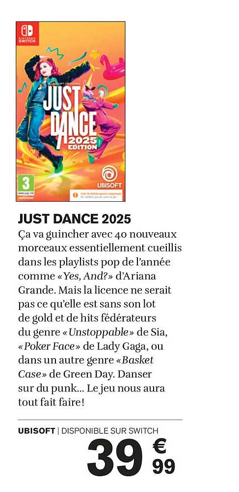 JUST DANCE 2025