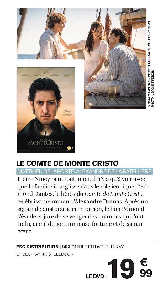 LE COMTE DE MONTE CRISTO