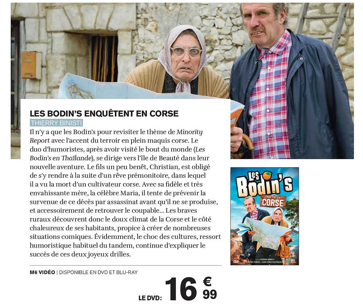 LES BODIN’S ENQUÊTENT EN CORSE