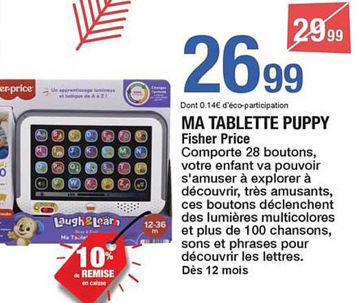 MA TABLETTE PUPPY Fisher Price