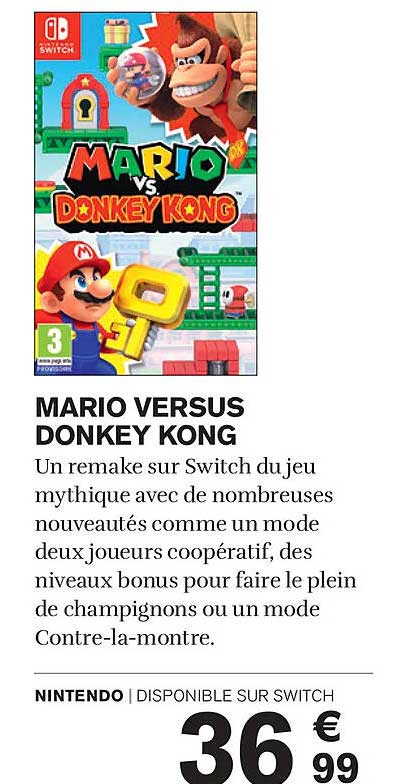 MARIO VERSUS DONKEY KONG