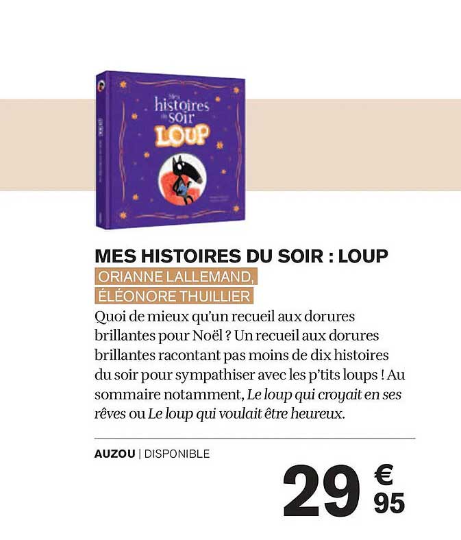 MES HISTOIRES DU SOIR : LOUP