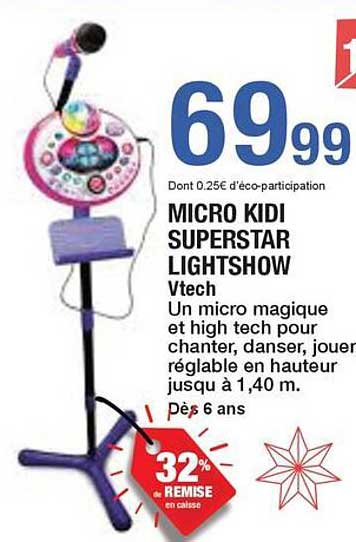 MICRO KIDI SUPERSTAR LIGHTSHOW