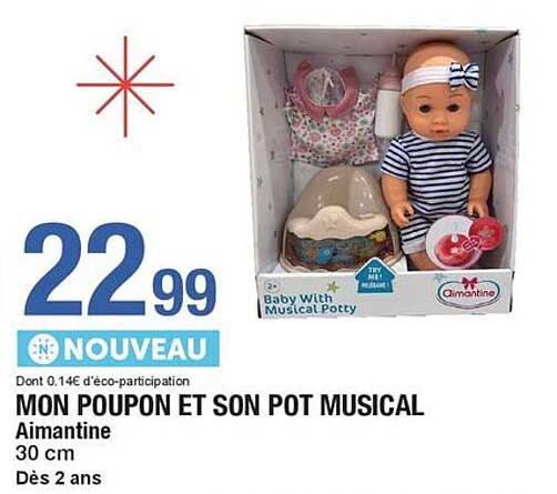 MON POUPON ET SON POT MUSICAL