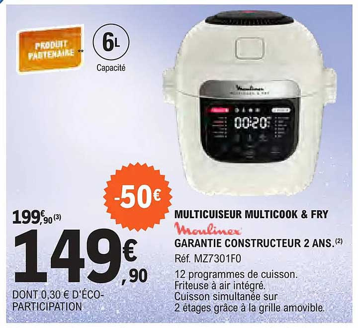 MULTICUISEUR MULTICOOK & FRY Moulinex