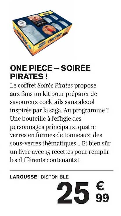 ONE PIECE – SOIRÉE PIRATES !