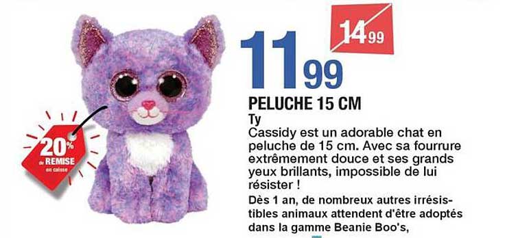 PELUCHE 15 CM