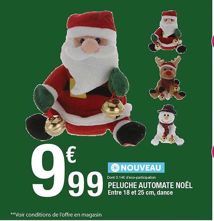 PELUCHE AUTOMATE NOËL