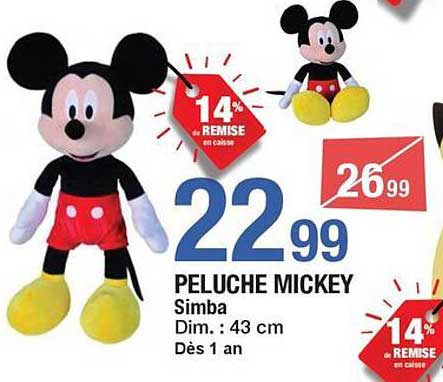 PELUCHE MICKEY