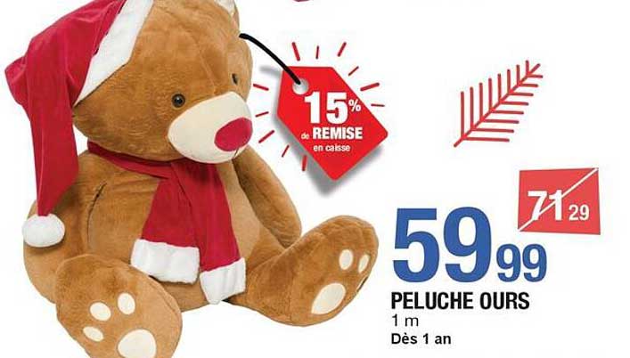 PELUCHE OURS