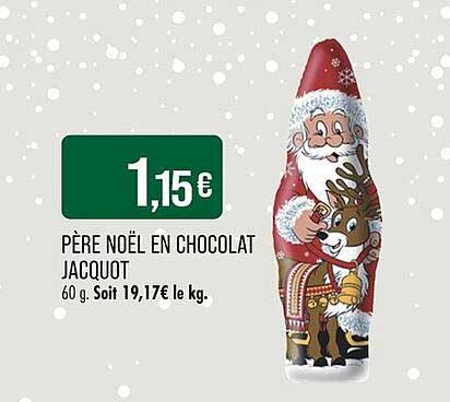 PÈRE NOËL EN CHOCOLAT JACQUOT