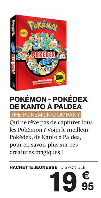 POKÉMON - POKÉDEX DE KANTO À PALEDA