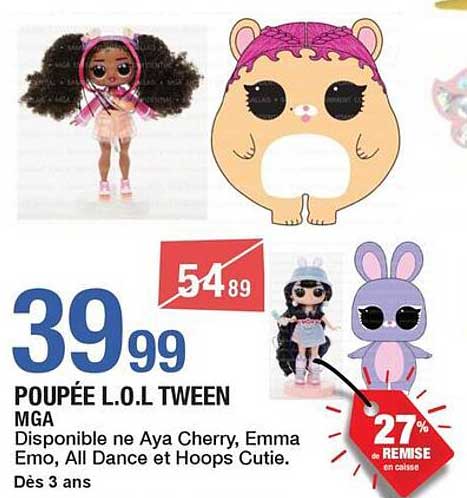 POUPÉE L.O.L TWEEN