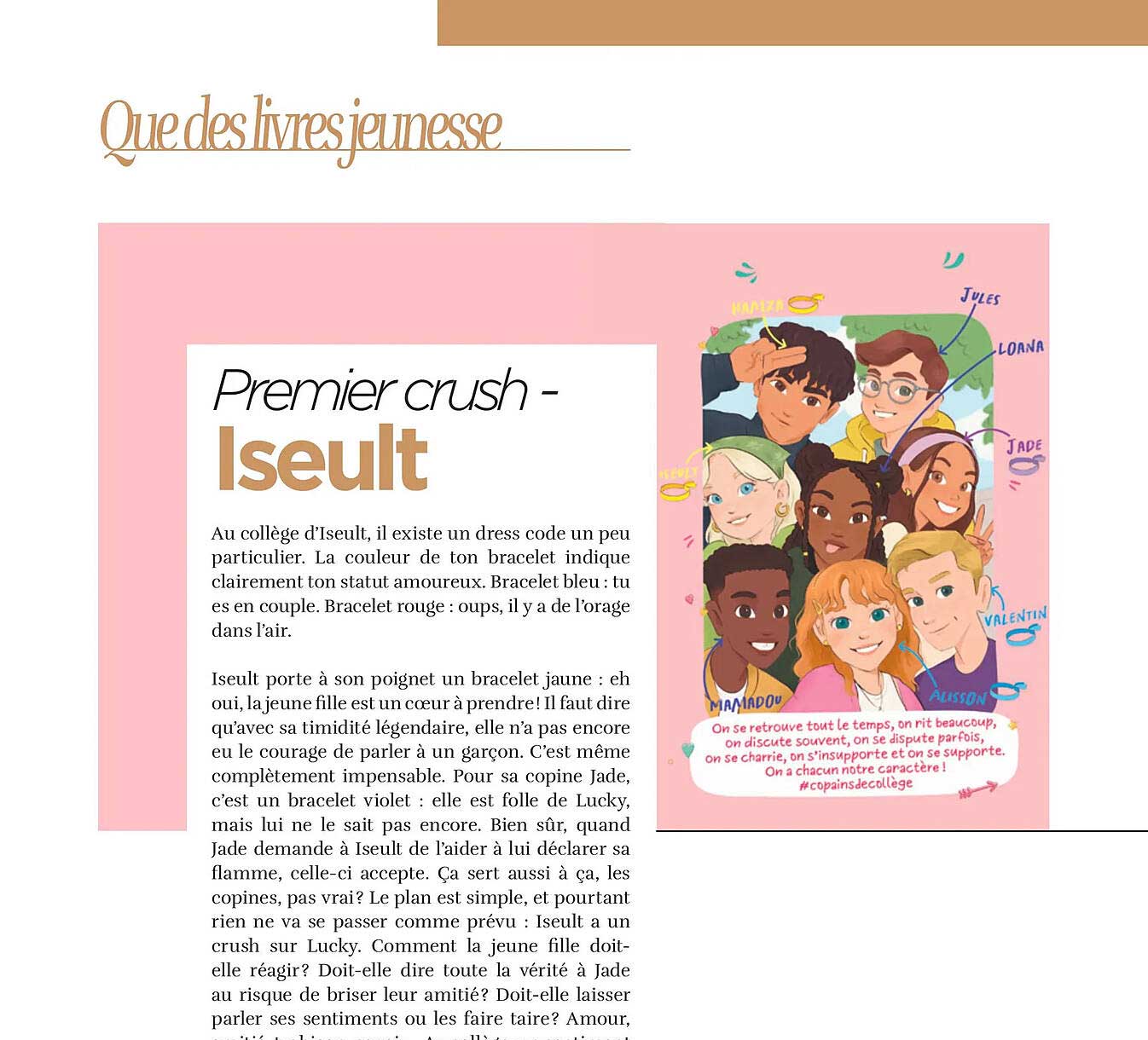 Premier crush - Iseult