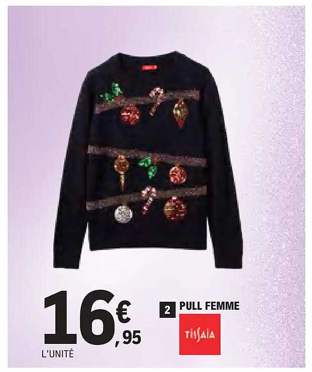 PULL FEMME TISSIAIA