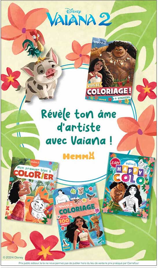 Révèle ton âme d'artiste avec Vaiana !