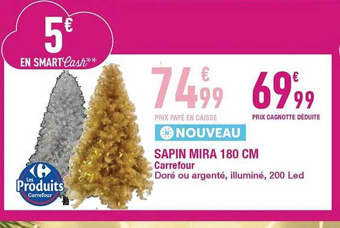 SAPIN MIRA 180 CM